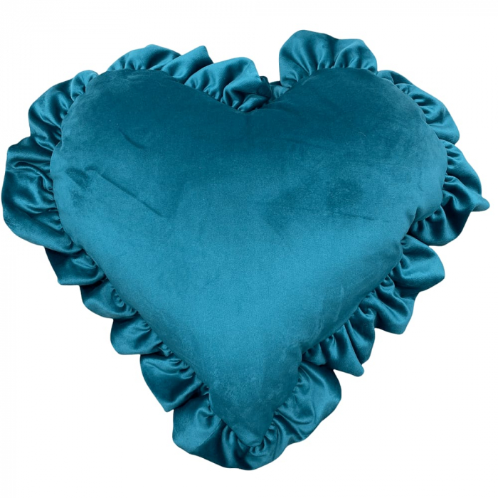 Perne Decorative Forma Inimioară cu Volane [1]