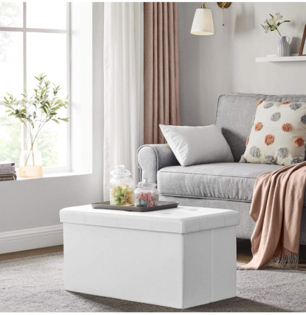 Living - Cutie Depozitare,Bancă pliabilă Salvează spațiu 78x40x40