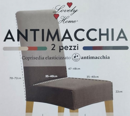 Set 2 huse pentru scaune ANTIMACCHIA  Lovely Home [4]
