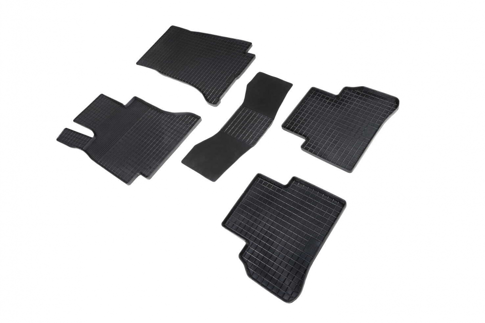 Covorase cauciuc tip tavita MERCEDES Clasa C W205 2015-2023 (5 bucati) (86090) - GRID SEINTEX 100910 [1]