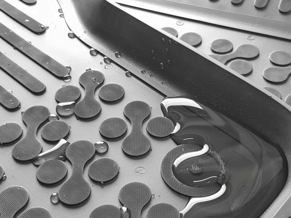 Covorase cauciuc tip tavita NISSAN Almera II 2000-2008 (201813) - REZAW PLAST 100514 [4]