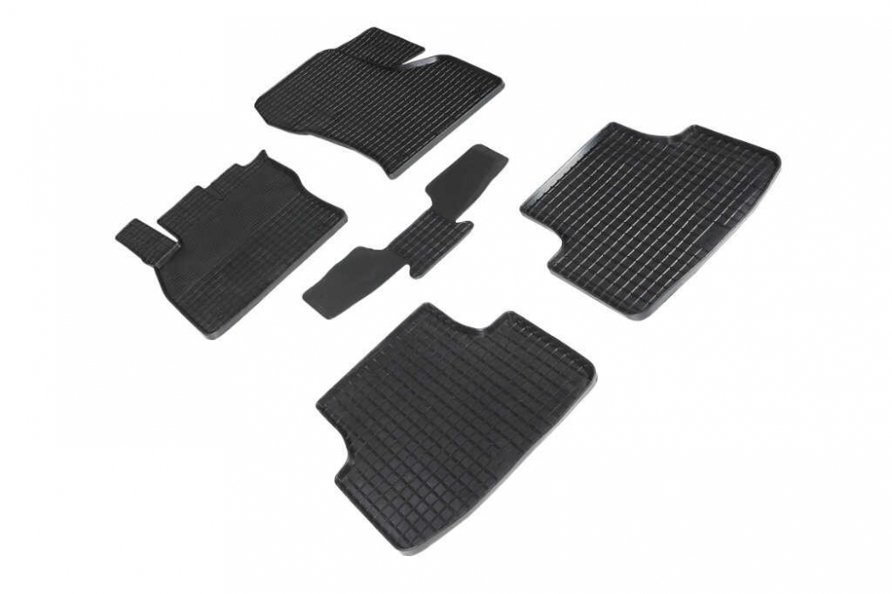 Covorase cauciuc tip tavita SKODA Octavia III 2013-2019 (5 bucati) (96902) - GRID SEINTEX 100910 [1]