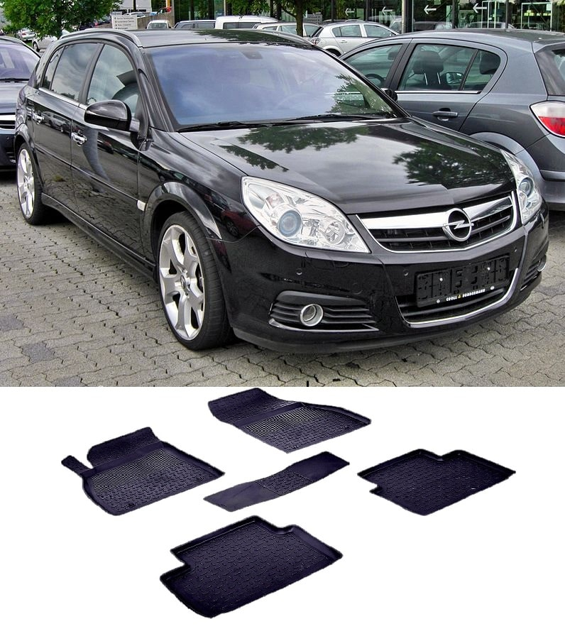 Covorase cauciuc tip tavita OPEL Signum 2003-2008 (5 bucati) (83334) - SEINTEX 100910 [1]