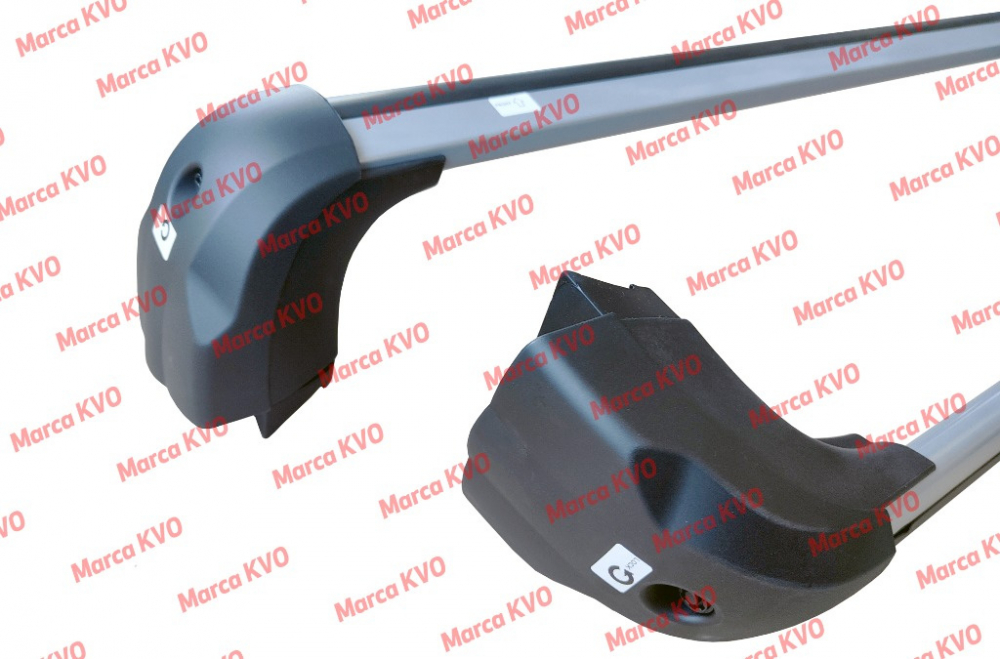 Set bare portbagaj cu cheie DACIA Logan III 2020-prezent - ALUMINIU - KVOLG3 - KVO 101242 [6]
