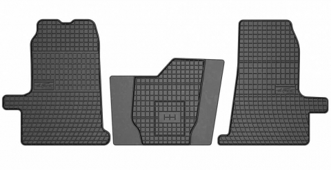 Covorase bordura 1 cm - Covorase cauciuc FORD Transit III 2000-2014 (rand 1) - D0072 P40 - EL TORO 100065