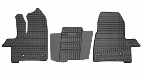 Covorase bordura 1 cm - Covorase cauciuc FORD Transit IV 2020-prezent Facelift (rand 1) - 410565 P40 - EL TORO 100065