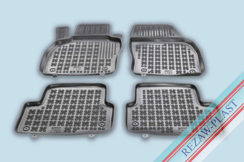 Covorase tip tavita bordura 3 cm - Covorase cauciuc tip tavita AUDI A1 II (GB) 2019-prezent (200324) - REZAW PLAST 100514