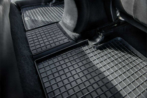 Covorase cauciuc tip tavita VW Golf VI 2008-2012 (5 bucati) (00468) - GRID SEINTEX 100910 [4]