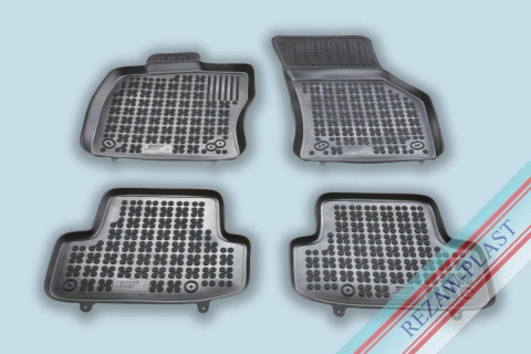 Covorase tip tavita bordura 3 cm - Covorase cauciuc tip tavita AUDI Q2 2016-2023 (200320) - REZAW PLAST 100514