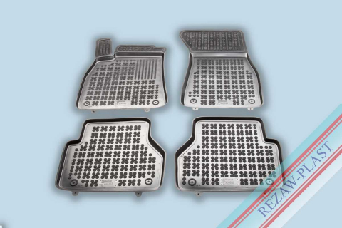 Covorase tip tavita bordura 3 cm - Covorase cauciuc tip tavita AUDI A6 C8 2018-prezent (200323) - REZAW PLAST 100514