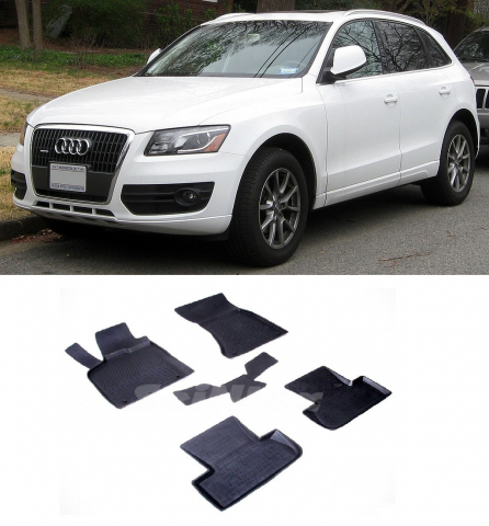 Covorase cauciuc tip tavita AUDI Q5 I 2008-2017 (5 bucati) (85514) - SEINTEX 100910