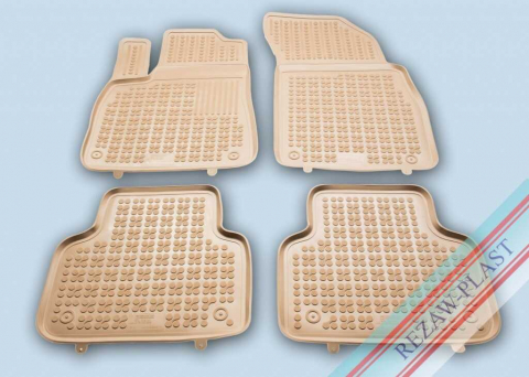 Covorase tip tavita bordura 3 cm - Covorase cauciuc tip tavita AUDI Q8 2018-prezent (200318/B) - REZAW PLAST 100514