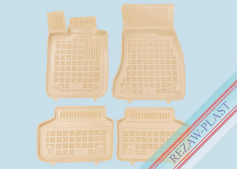 Covorase Auto - Covorase cauciuc tip tavita BMW Seria 7 G11 2015-2022 (varianta scurta) (200740/B) - REZAW PLAST 100514