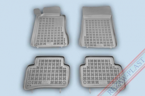 Covorase tip tavita bordura 3 cm - Covorase cauciuc tip tavita MERCEDES Clasa C W203 2000-2007 (201701/S) - REZAW PLAST 100514