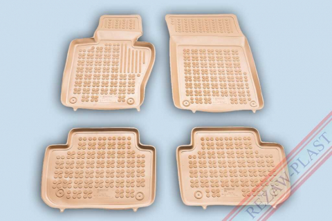 Covorase tip tavita bordura 3 cm - Covorase cauciuc tip tavita BMW X3 E83 2003-2010 (200708/B) - REZAW PLAST 100514