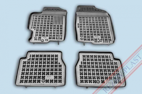 Covorase tip tavita bordura 3 cm - Covorase cauciuc tip tavita MAZDA 6 I 2002-2008 (200801) - REZAW PLAST 100514