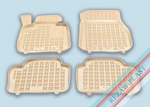 Covorase tip tavita bordura 3 cm - Covorase cauciuc tip tavita BMW Seria 3 F30 / F31 2011-2018 (200734/B) - REZAW PLAST 100514