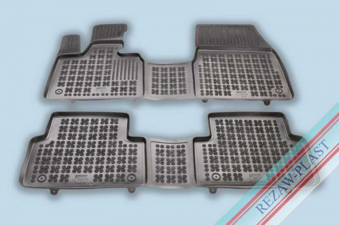 Covorase tip tavita bordura 3 cm - Covorase cauciuc tip tavita BMW i3 (i01) 2013-2022 (200732) - REZAW PLAST 100514