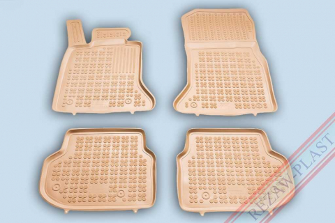 Covorase Auto - Covorase cauciuc tip tavita BMW Seria 5 G30 / G31 2017-2023 (200726/B) - REZAW PLAST 100514