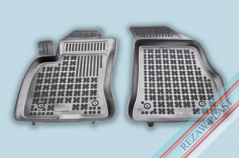 Covorase tip tavita bordura 3 cm - Covorase cauciuc tip tavita FIAT Doblo II 2010-2022 (3 locuri - rand 1) (201520) - REZAW PLAST 100514