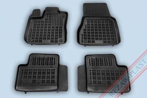 Covorase tip tavita bordura 3 cm - Covorase cauciuc tip tavita RENAULT Twingo III 2014-prezent (5 usi) (201920) - REZAW PLAST 100514
