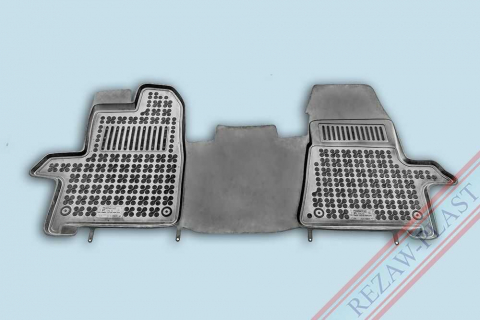 Covorase tip tavita bordura 3 cm - Covorase cauciuc tip tavita FORD Transit IV 2014-prezent (2 locuri - manuala) (200617) - REZAW PLAST 100514