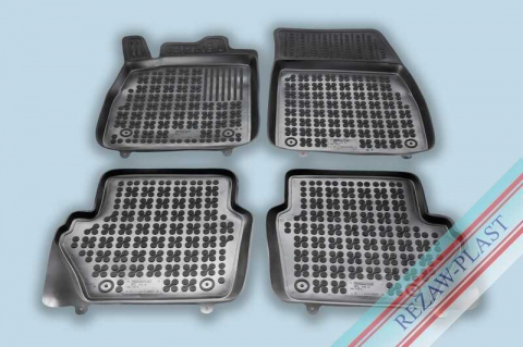 Covorase tip tavita bordura 3 cm - Covorase cauciuc tip tavita FORD Puma 2019-prezent (200627) - REZAW PLAST 100514
