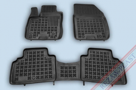 Covorase tip tavita bordura 3 cm - Covorase cauciuc tip tavita FORD Tourneo Courier 2014-2023 (200621) - REZAW PLAST 100514