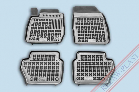 Covorase Auto - Covorase cauciuc tip tavita FORD Fiesta VI 2008-2017 (200602) - REZAW PLAST 100514