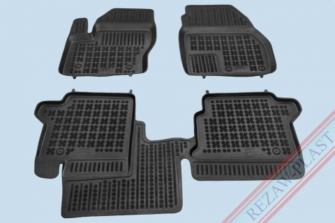 Covorase tip tavita bordura 3 cm - Covorase cauciuc tip tavita FORD Grand Transit Connect II 2012-2021 (200620) - REZAW PLAST 100514