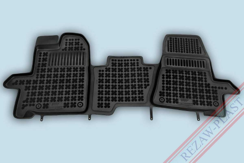 Covorase tip tavita bordura 3 cm - Covorase cauciuc tip tavita FORD Transit IV 2014-prezent (3 locuri - manuala) (200623) - REZAW PLAST 100514