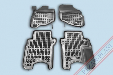 Covorase tip tavita bordura 3 cm - Covorase cauciuc tip tavita HONDA Jazz I 2001-2008 (200910) - REZAW PLAST 100514