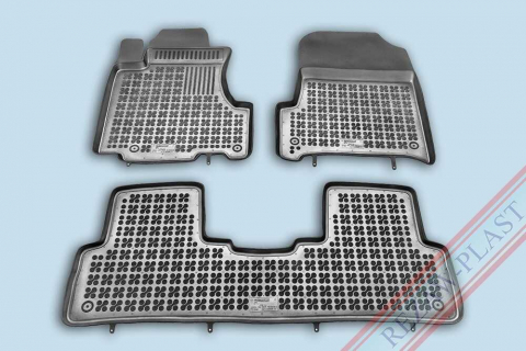 Covorase Auto - Covorase cauciuc tip tavita HONDA CR-V III 2006-2012 (200903) - REZAW PLAST 100514