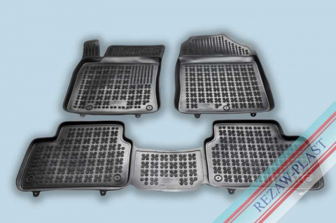 Covorase tip tavita bordura 3 cm - Covorase cauciuc tip tavita KIA XCee'd 2019-prezent (201619) - REZAW PLAST 100514