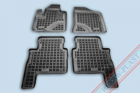 Covorase tip tavita bordura 3 cm - Covorase cauciuc tip tavita HYUNDAI Santa Fe II 2007-2012 (201606) - REZAW PLAST 100514