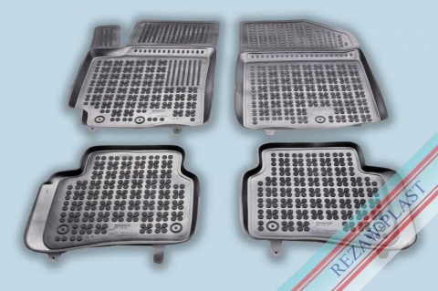 Covorase tip tavita bordura 3 cm - Covorase cauciuc tip tavita KIA Rio IV 2016-prezent (201022) - REZAW PLAST 100514