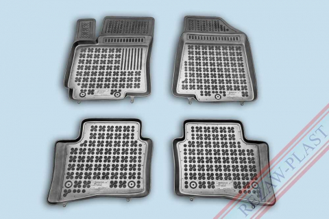 Covorase tip tavita bordura 3 cm - Covorase cauciuc tip tavita KIA Rio III 2011-2017 (201014) - REZAW PLAST 100514