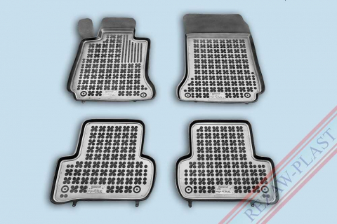 Covorase Auto - Covorase cauciuc tip tavita MERCEDES Clasa C W204 2008-2015 (201706) - REZAW PLAST 100514
