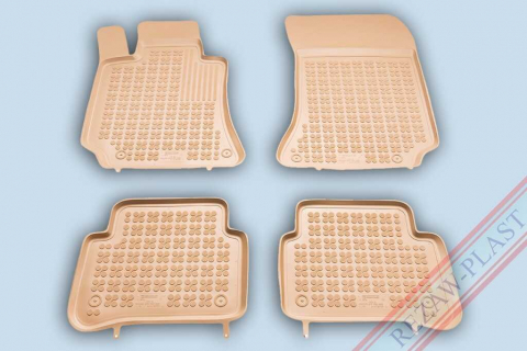Covorase tip tavita bordura 3 cm - Covorase cauciuc tip tavita MERCEDES Clasa E W212 2009-2016 (201707/B) - REZAW PLAST 100514