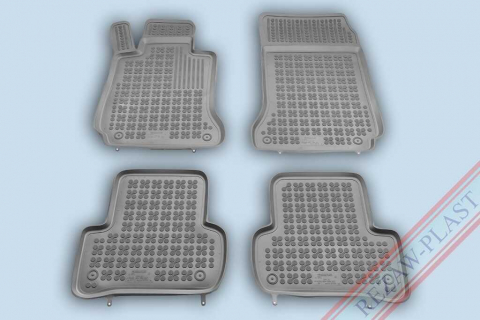 Covorase Auto - Covorase cauciuc tip tavita MERCEDES Clasa C W204 2008-2015 (201706/S) - REZAW PLAST 100514
