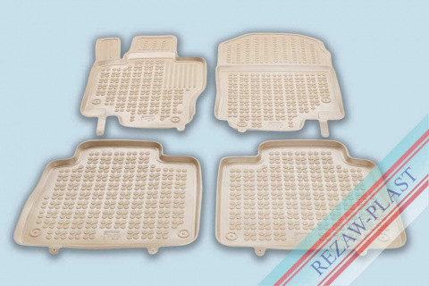 Covorase Auto - Covorase cauciuc tip tavita MERCEDES GLE W167 2019-prezent (201726/B) - REZAW PLAST 100514