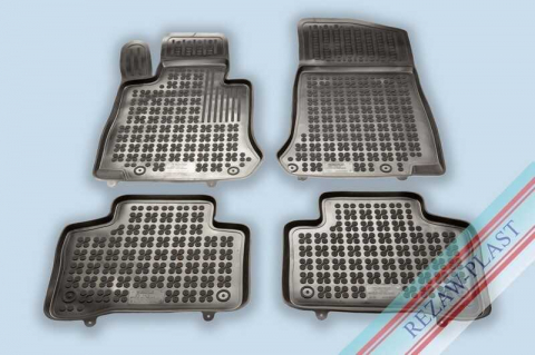 Covorase tip tavita bordura 3 cm - Covorase cauciuc tip tavita MERCEDES GLC X253 / C253 2015-2022 (201722) - REZAW PLAST 100514