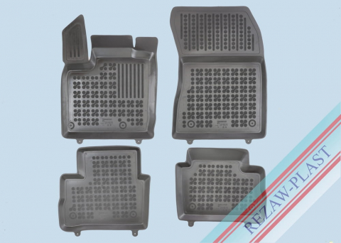 Covorase tip tavita bordura 3 cm - Covorase cauciuc tip tavita NISSAN Qashqai III (J12) 2021-prezent (201825) - REZAW PLAST 100514