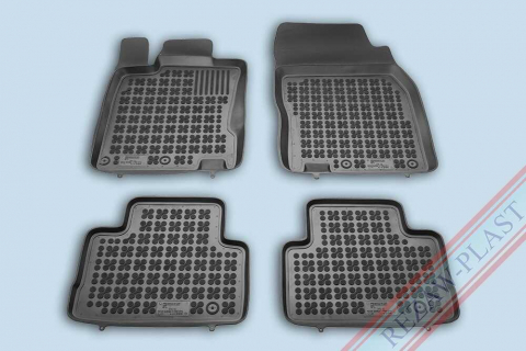 Covorase tip tavita bordura 3 cm - Covorase cauciuc tip tavita NISSAN Qashqai II (J11) 2013-2021 (201819) - REZAW PLAST 100514
