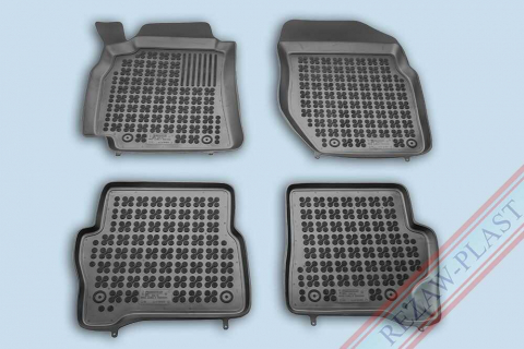 Covorase tip tavita bordura 3 cm - Covorase cauciuc tip tavita NISSAN Almera II 2000-2008 (201813) - REZAW PLAST 100514