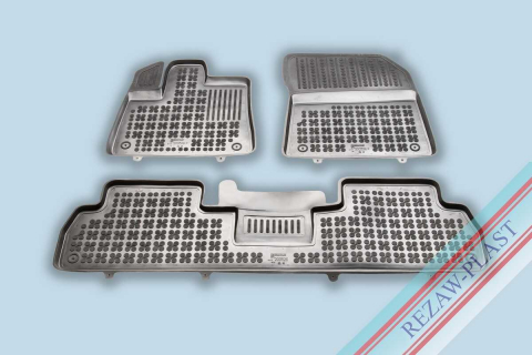 Covorase Auto - Covorase cauciuc tip tavita PEUGEOT e-Rifter 2021-prezent (electric - 5 locuri) (200526) - REZAW PLAST 100514