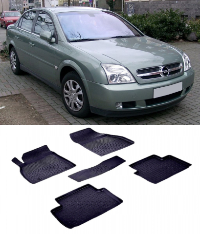 Covorase Auto - Covorase cauciuc tip tavita OPEL Vectra C 2002-2010 (5 bucati) (83334) - SEINTEX 100910