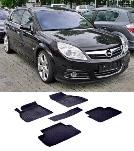 Covorase Auto - Covorase cauciuc tip tavita OPEL Signum 2003-2008 (5 bucati) (83334) - SEINTEX 100910