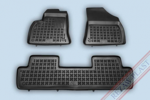 Covorase tip tavita bordura 3 cm - Covorase cauciuc tip tavita PEUGEOT 5008 I 2009-2016 (201307) - REZAW PLAST 100514
