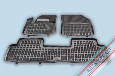 Covorase tip tavita bordura 3 cm - Covorase cauciuc tip tavita PEUGEOT 5008 II 2017-prezent (201315) - REZAW PLAST 100514